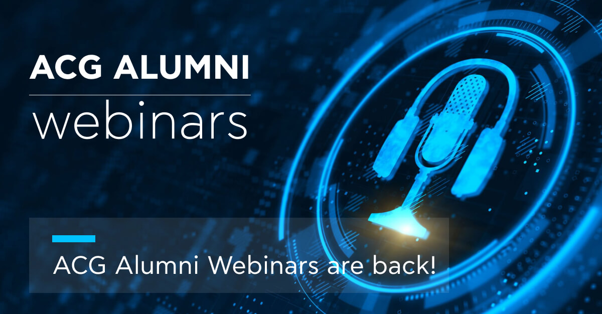 Webinars Αποφοίτων